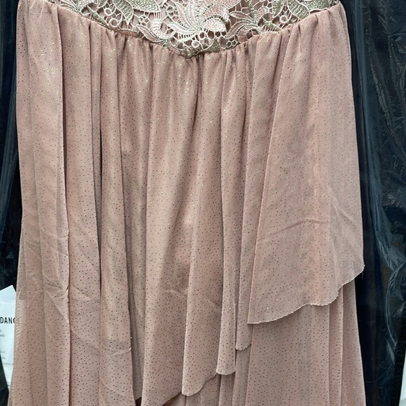 Adult Tank High-Low Mesh Lyrical Dress - Picture 3 of 8